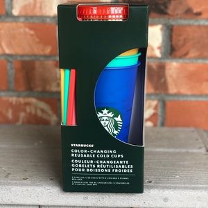 Starbucks color changing cups tumbler limited 2020